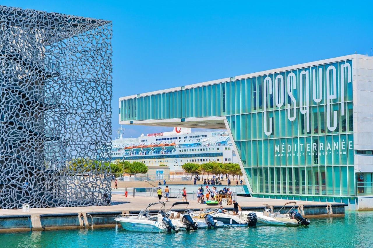 Cocon Chic Du Vieux Port - Clim Apartment Marseille Ngoại thất bức ảnh